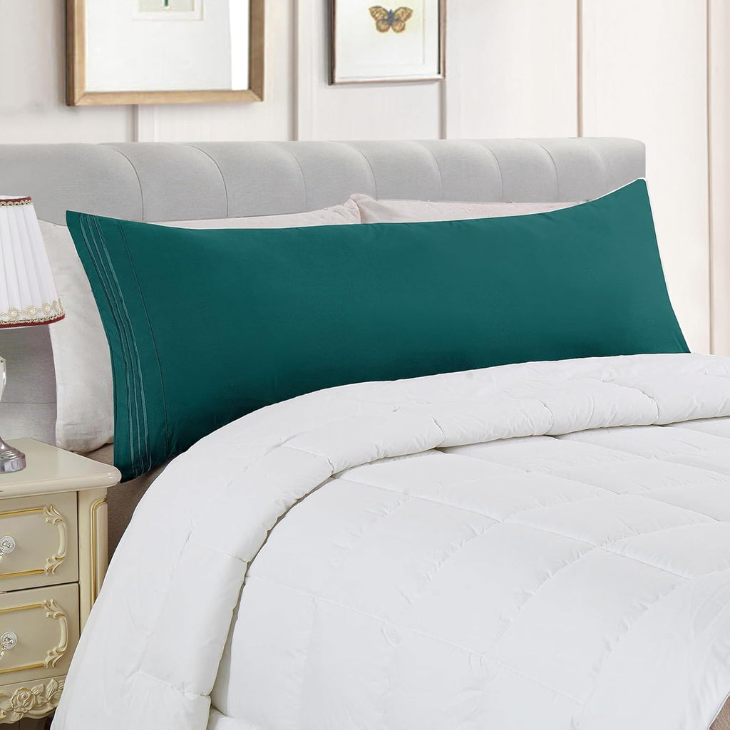 Elegantcomfort Elegant Comfort Luxury Ultra-Soft 1-Piece Pillowcase Set - 1500 Hotel Quality Microfiber Double Brushed - Wrinkle Resistant,…