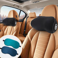 Sprfufly 2 Pack - Car Headrest Pillow for Neck Support, 100% Memory Foam Car Neck Pillow with Sleep Mask - Universal Fit Head Rest Travel P…