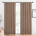 NICETOWN Room Darkening Curtains for Bedroom - Home Decoration Privacy Protection Thermal Insulated Solid Drapes/Draperies for Sliding…