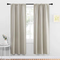 Nicetown Blackout Curtains for Living Curtains, Room Darkening Window Curtain Panels, easy maintenance Solid Thermal Insulated…
