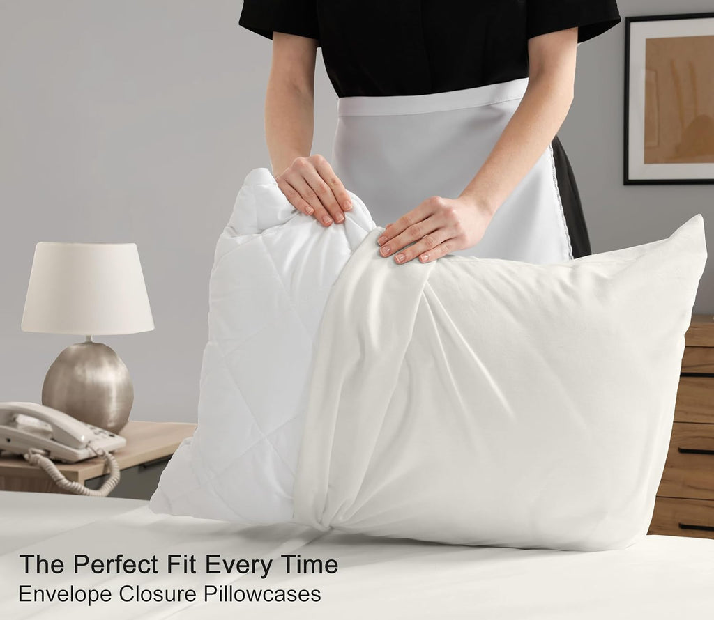 Ruvanti 100% Cotton Percale Sheets Twin XL Size – Crisp Cooling Bed Sheets for Hot Sleepers, Deep Pocket 16”, Soft Breathable & Durable Hot…