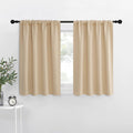 NICETOWN Blackout Room Darkening Curtains - Home Decoration Light & Noise Reducing Thermal Insulated Window Draperies with Rod Pocket Top…