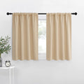 NICETOWN Blackout Room Darkening Curtains - Home Decoration Light & Noise Reducing Thermal Insulated Window Draperies with Rod Pocket Top…