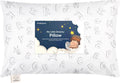 Toddler Pillow with Pillowcase - 13x18 My Little Dreamy Kids Travel Bed Pillows for Sleeping, Organic Cotton Small Pillowcase, Soft &…
