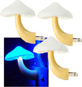 AUSAYE 3Pack Sensor LED Night Light Plug in Lamp Magic Mushroom Nightlight Cute Night Lights for Adults Kids Bedroom…