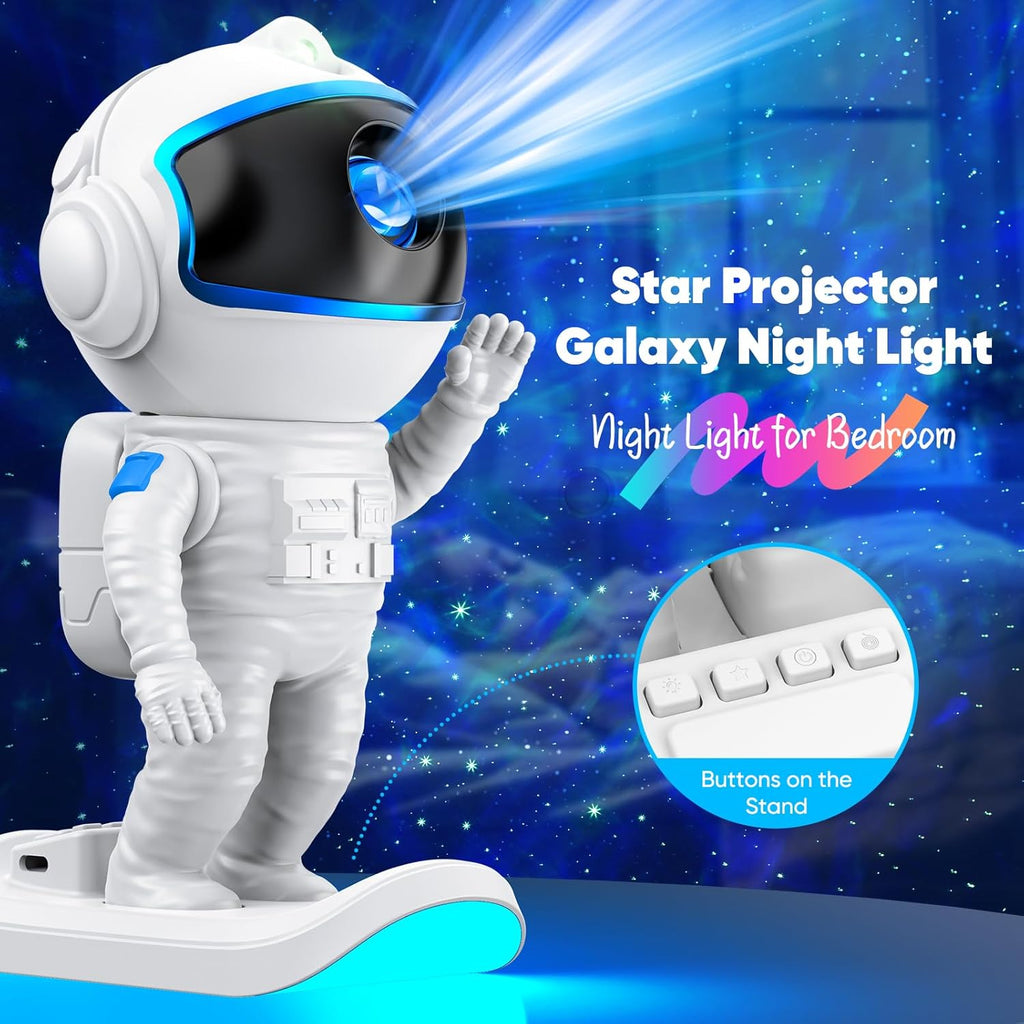 Galaxy Projector, Star Projector Night Light with Timer and Remote for Bedroom, Kids Room Decor, Adjustable Head Angle Nebula Ceiling…