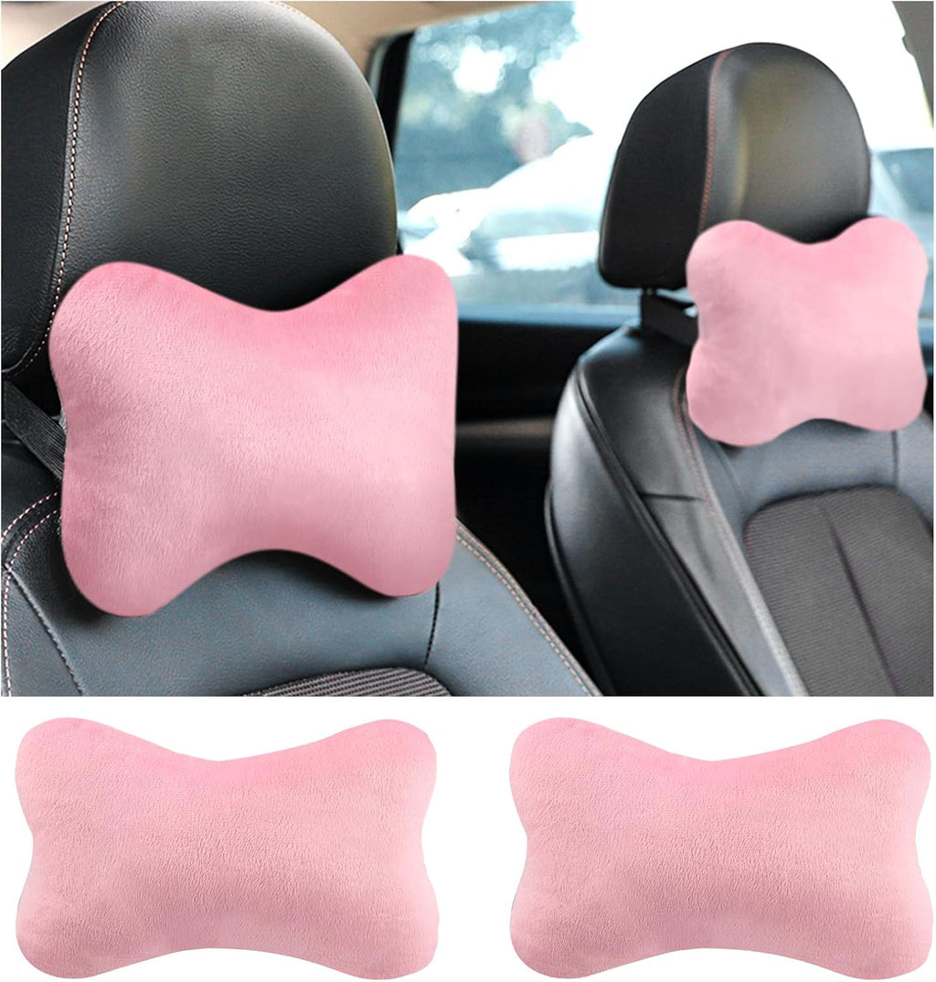 2PCS Car Headrest Pillow, Soft & Comfortable Car Neck Pillow for Driving Fatigue Relieve, All-Season Universal Cars Head Rest Pillows…