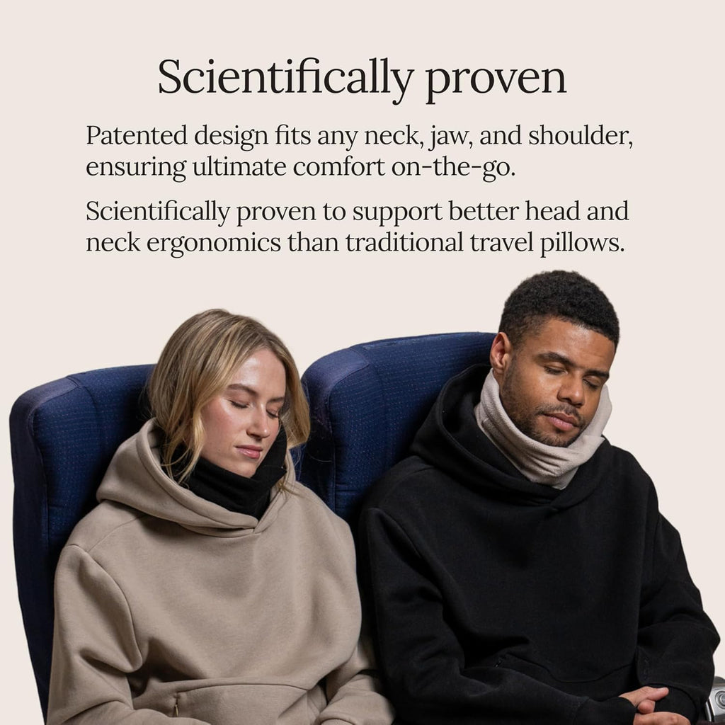 Trtl Travel Pillow Original 2.0 – designed for everyday use Super Soft Travel Pillow with Head & Neck Support – for Airplane Travel –…