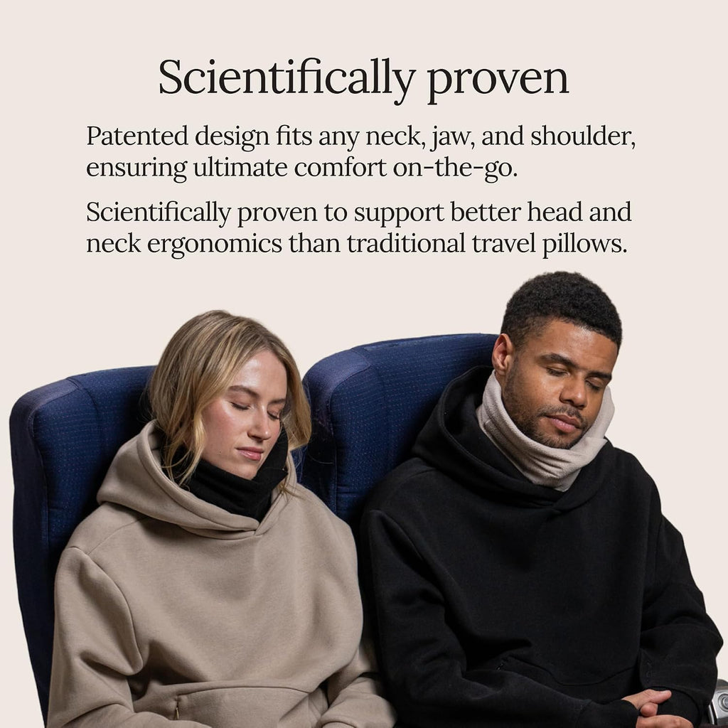 Trtl Travel Pillow Original 2.0 – designed for everyday use Super Soft Travel Pillow with Head & Neck Support – for Airplane Travel –…