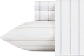 Nautica King Size Sheets, Cotton Percale Preppy Bedding Set, Crisp & Cool, Lightweight & Breathable (Skippers Island Light Blue, King) Cott…
