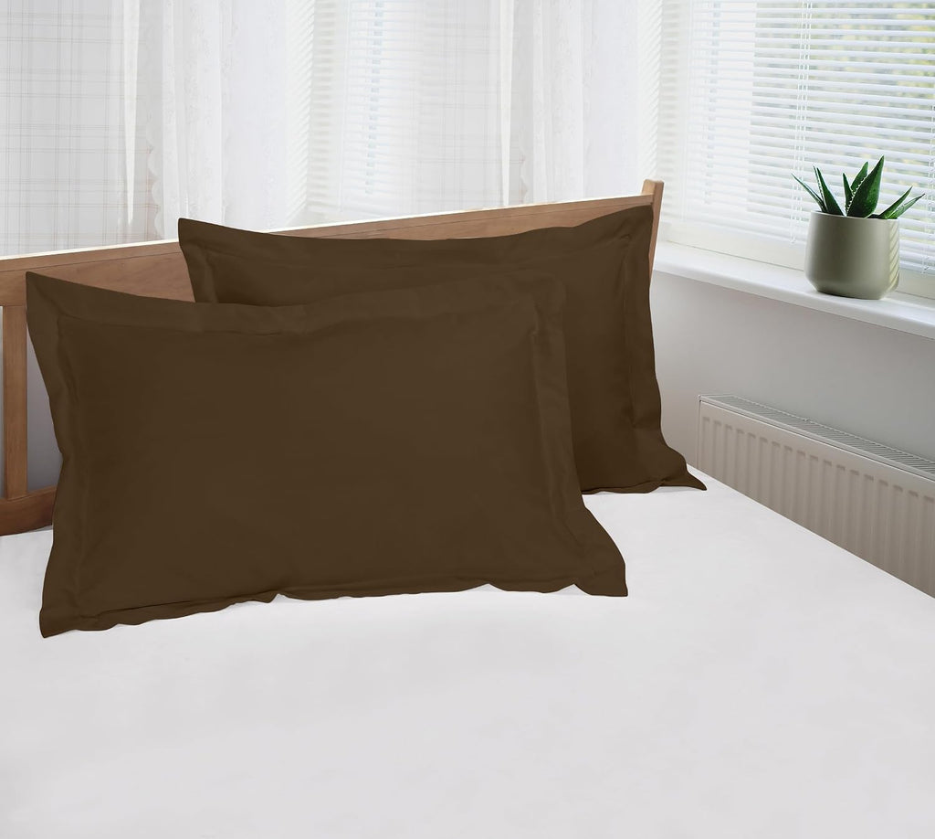 Royalelinens Royale Linens Pillow Shams 2 Pack King Size 20x36 Inch - Brushed 1800 Microfiber - Bed Pillow Shams, Wrinkle Resistant Super S…