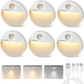 EverBrite Rechargeable Round Motion Sensor LED Night Light, Motion Activated LED Night Light with 3 Lighting Modes, Touch Control, 3…