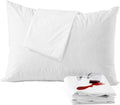 Waterproof Pillow Protector Zipper Design (2 Pack) – Bed Bug Proof Pillow Encasement 20 x 26 Inches