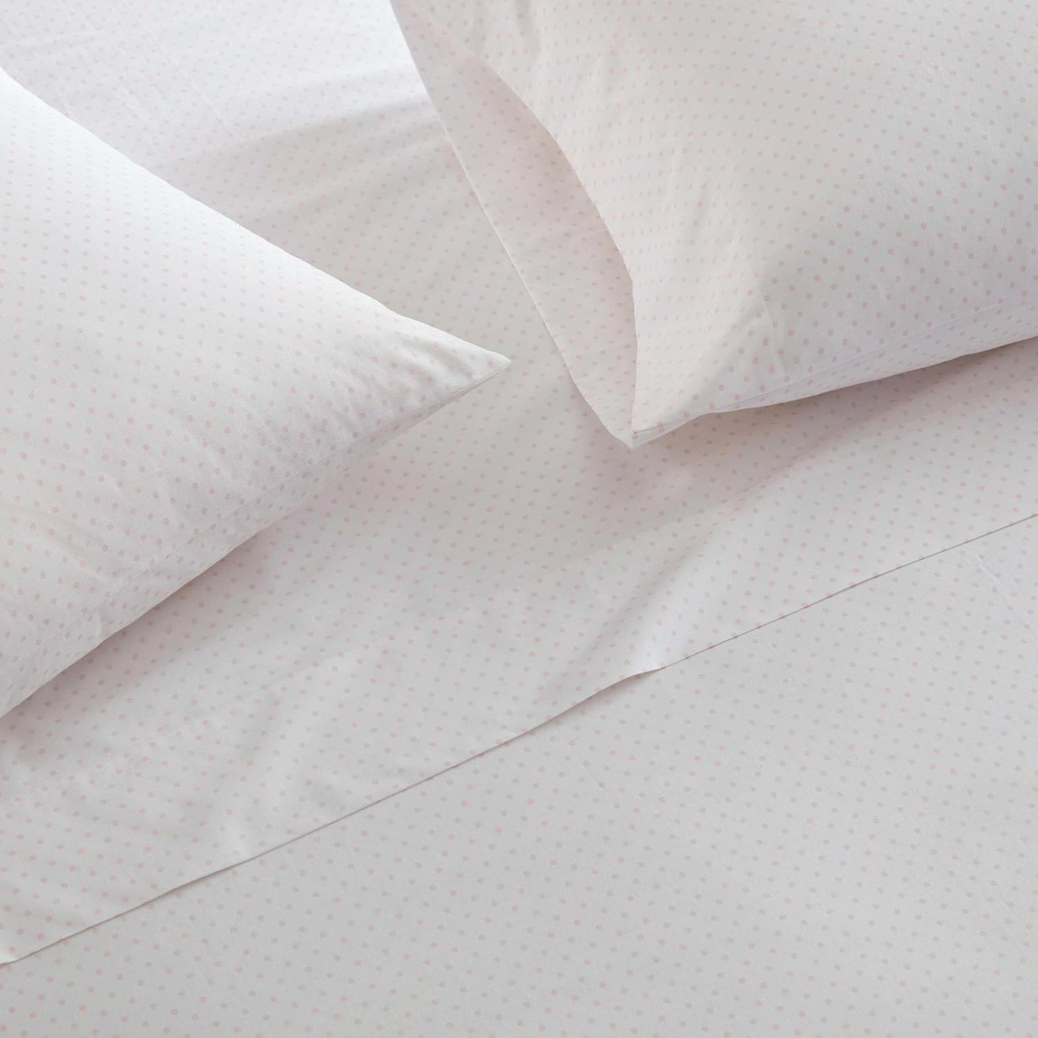 MarthaStewart Martha Stewart - Twin Size Sheets Set, Crisp & Tailored Cooling Sheets with a Naturally Smooth Cotton Percale Lightweight Fee…