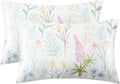 Satin Pillowcase 2 Pack - Multicolor Printed Silk Pillowcase for Hair and Skin 20x30 inches - Satin Pillow Cases Set of 2 with Envelope…