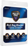 Bed Bug Blocker FRE14602WHIT09 Pillow Protectors, King, White