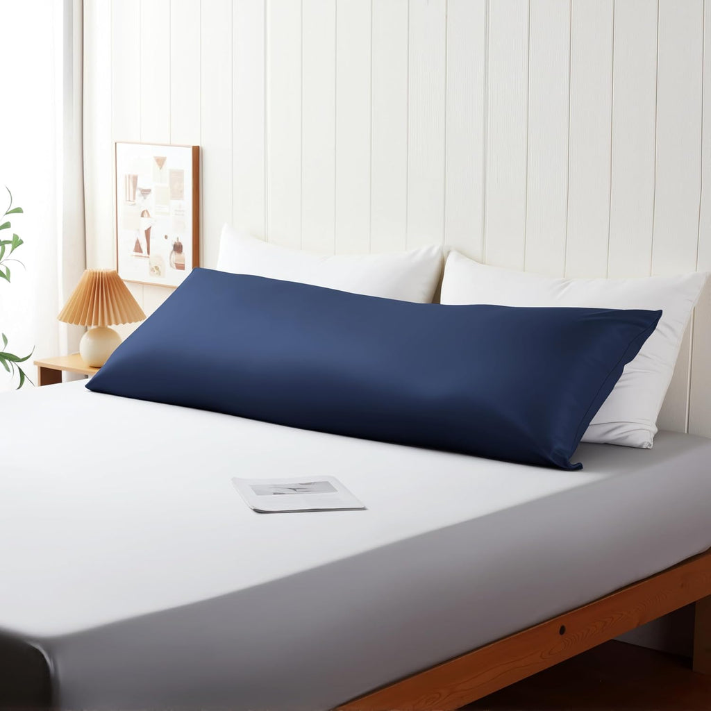ShunjieHome Body Cooling Pillow Case, Viscose Derived from Bamboo Long Pillow Protectors, 400 TC Soft Silky Breathable Summer Body Pillowcas…