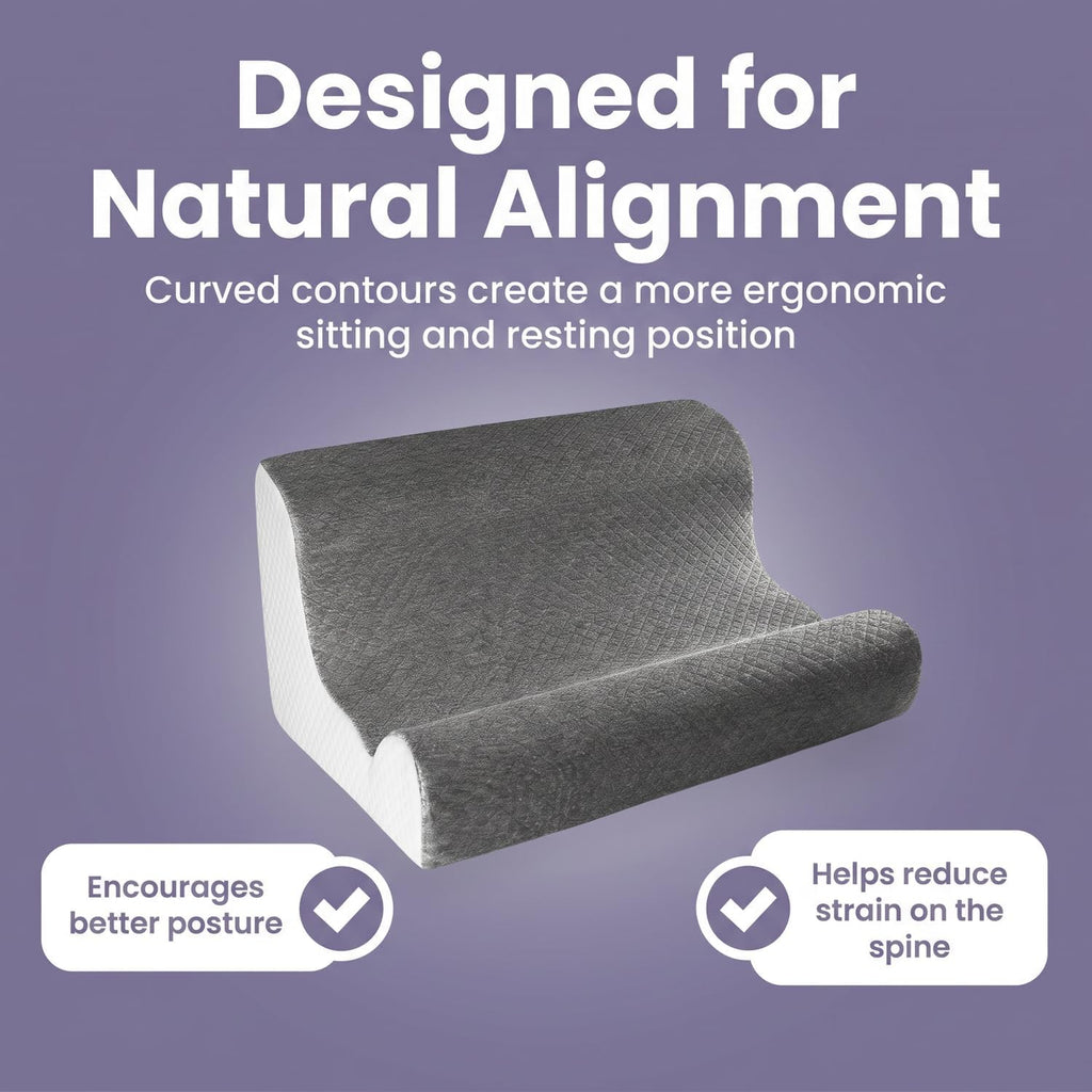 Zerora Reading Pillow for Sitting Up in Bed Rest, Lumbar Neck Support Pillow with Back Support, Home Bedroom Sofa Dorm Essentials for…