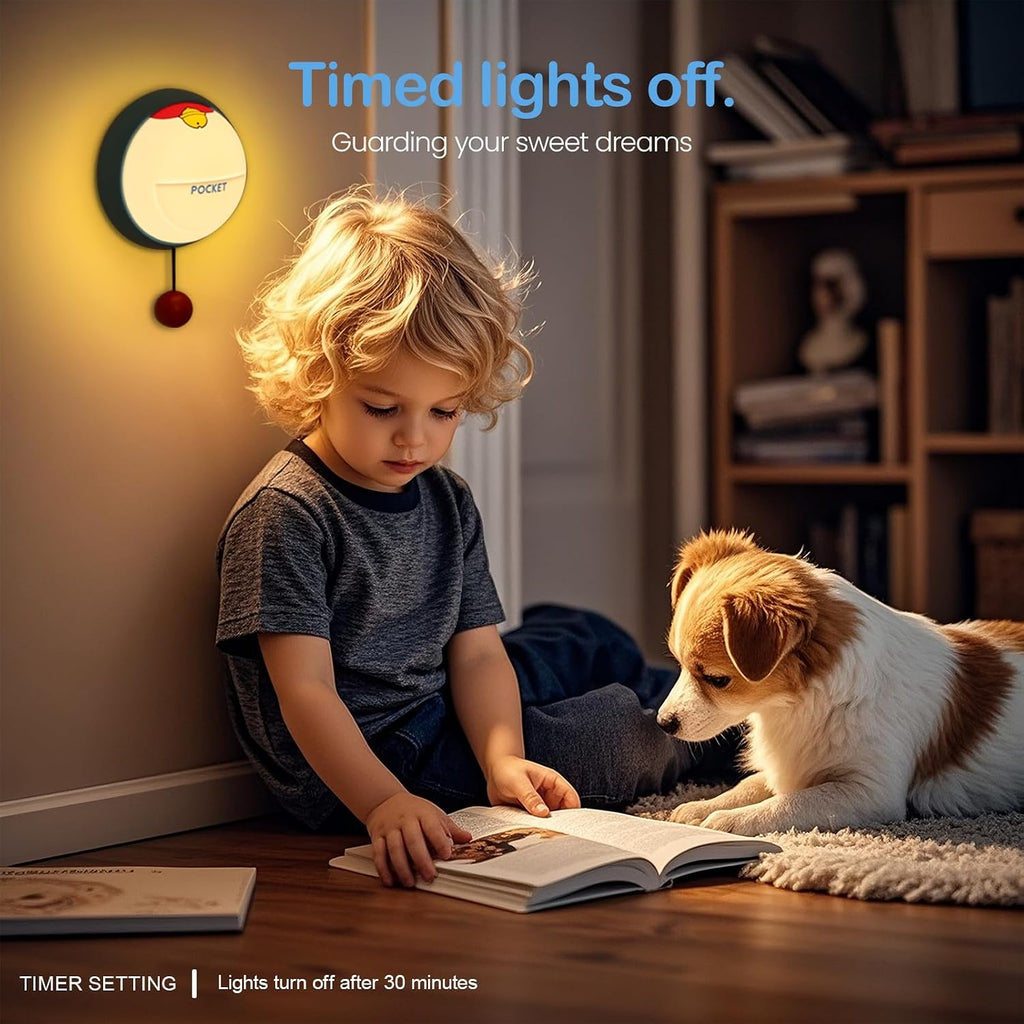 Night Light for Kids, 3-Level Dimmable Silicone Lamp, Rechargeable Touch LED Light for Toddlers, Baby, Breastfeeding, Bedside and Nursery…