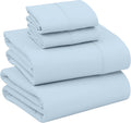 Ruvanti 100% Cotton Percale Sheets California King Size – Crisp Cooling Bed Sheets for Hot Sleepers, Deep Pocket 14”, Soft Breathable & Dur…