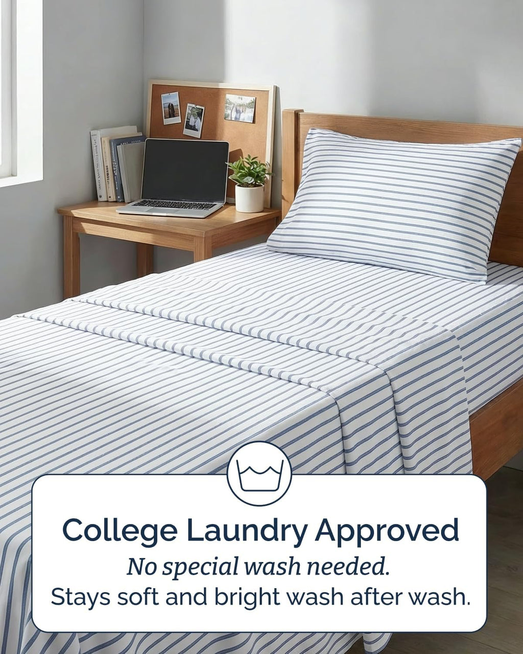 Twin XL 4 Piece Sheet Set - Comfy, Breathable & Cooling - Soft Hotel Luxury Bedding for Women, Men, Kids, Teens & Children - 1 Flat & 1…
