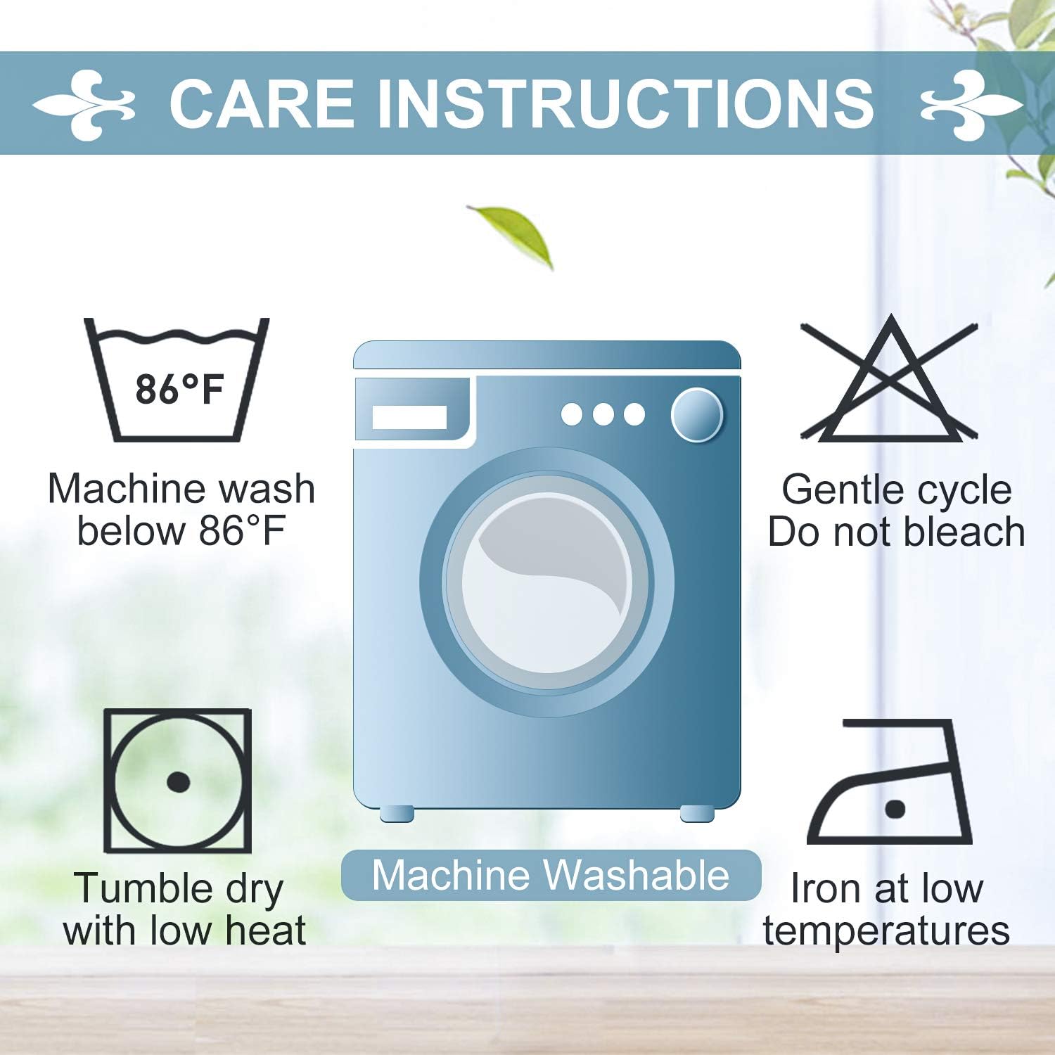 ChrisDowa 100% Blackout Curtains for Bedroom with Black Liner, 2 Thick Layers Total Blackout Thermal Insulated Grommet Window Curtains 2 Pa…