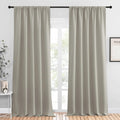 Nicetown Blackout Curtains for Living Curtains, Room Darkening Window Curtain Panels, easy maintenance Solid Thermal Insulated…