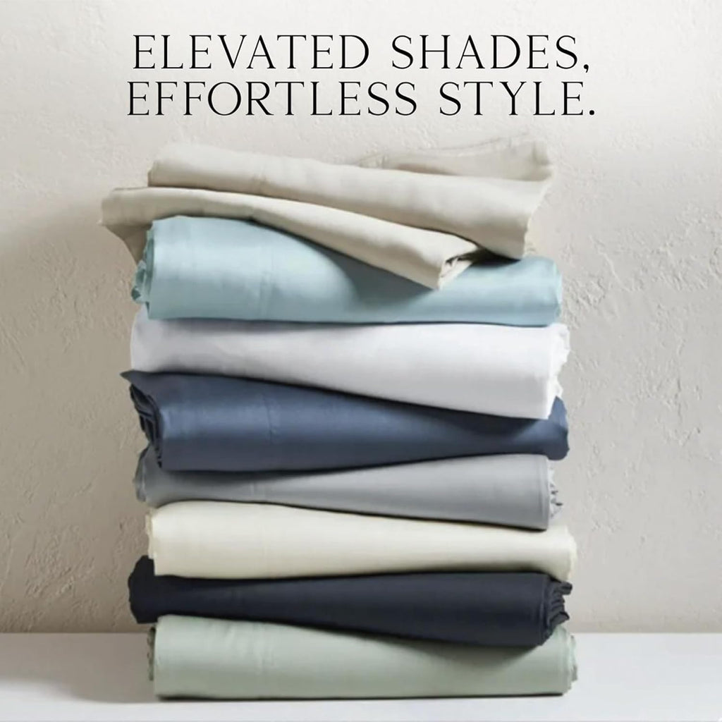 KARISSA MAE Pure Viscose from Bamboo Cal King Size Sheet Set | 100% FSC Certified | Luxuriously Soft | Cooling | 18" Deep Pocket w/Corner…