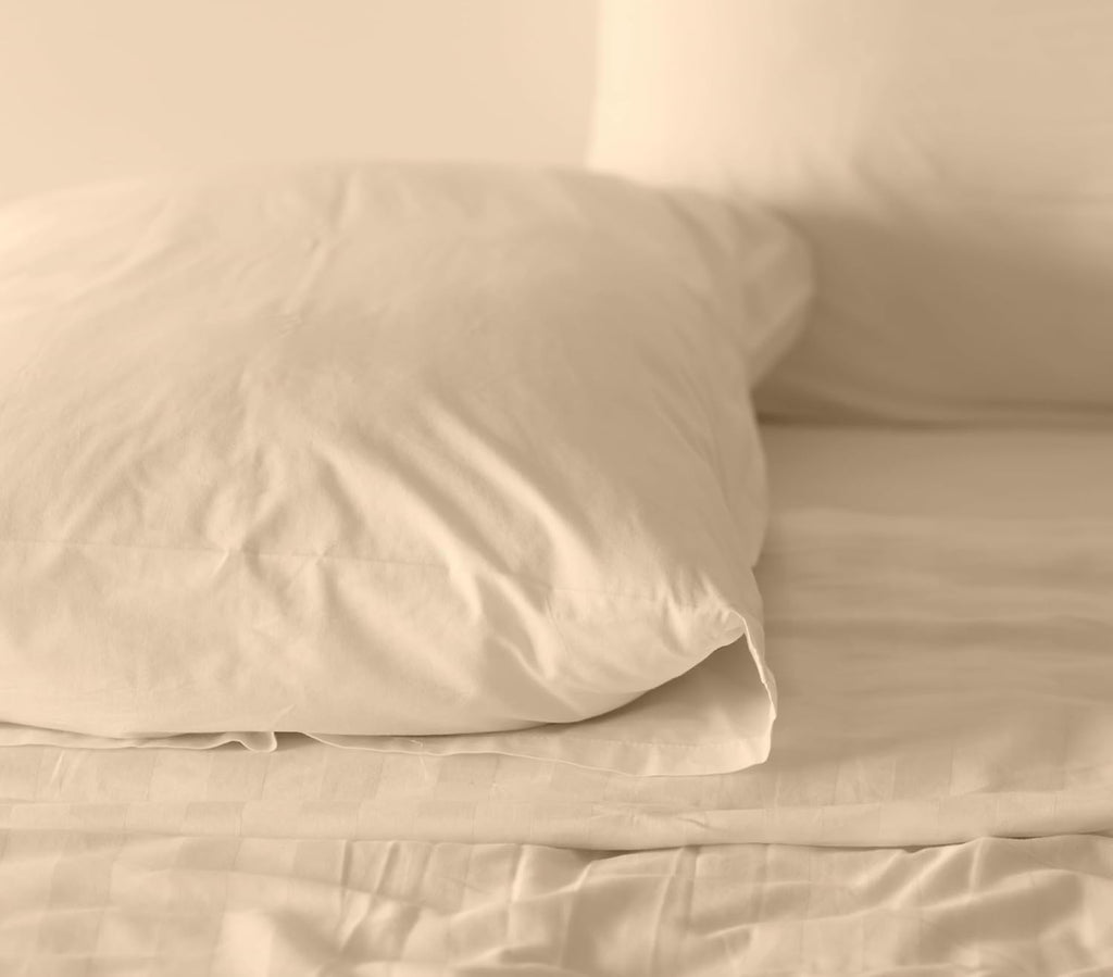 Ruvanti 100% Cotton Percale Sheets Full Size – Crisp Cooling Bed Sheets for Hot Sleepers, Deep Pocket 16”, Soft Breathable & Durable Hotel-…