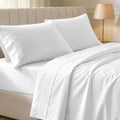 CaliforniaDesignDen California Design Den Soft 100% Cotton Twin XL Sheet Set, 400 Thread Count Good Housekeeping Award Winner, Silky Smooth…