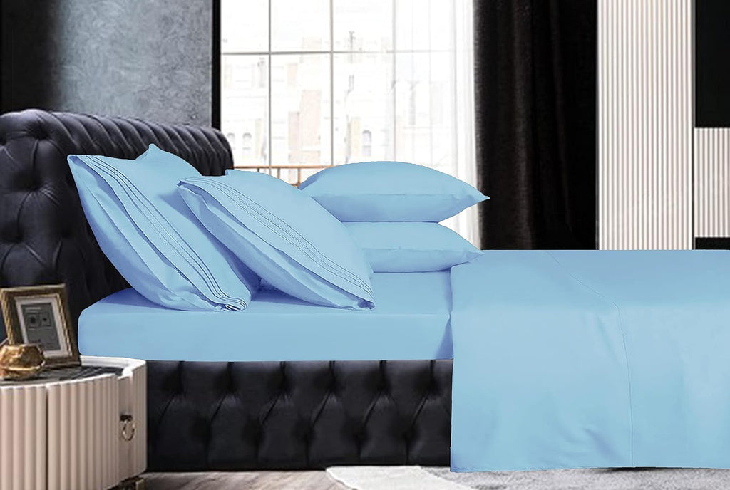 MocassiLuxuryBedding Mocassi Twin Sheet Set - Luxury Hotel 1800 Premier Bedding Sheets & Pillowcases - Ultra Soft Breathable & Cooling Bed…