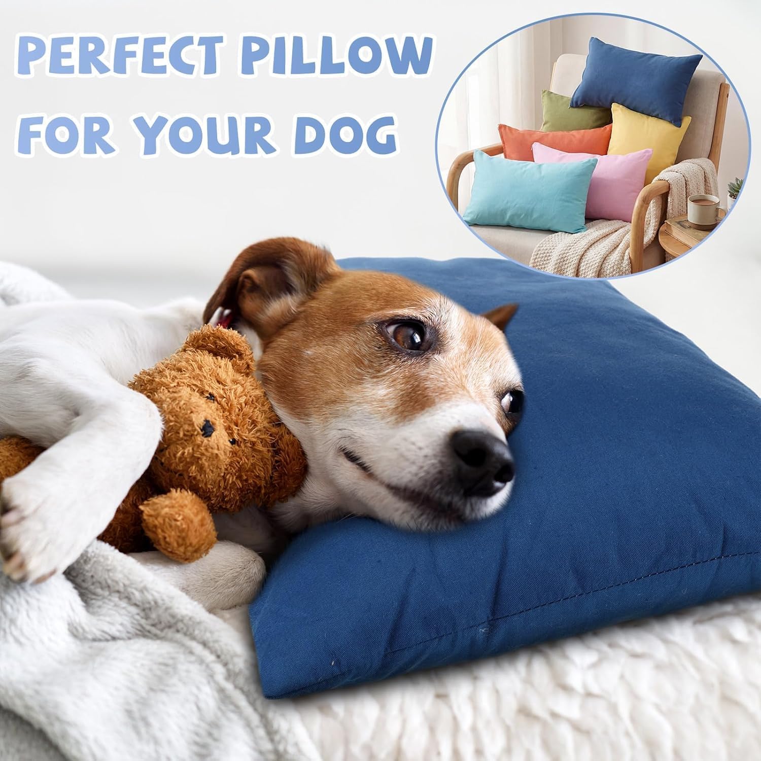 Kigley 6 Pack Mini Pillow Bulk Small Pillows 14"x9" Soft Travel Nap Pillow for Daycare Nap Time Pet Neck Lumbar (Multicolor) 6 Pack