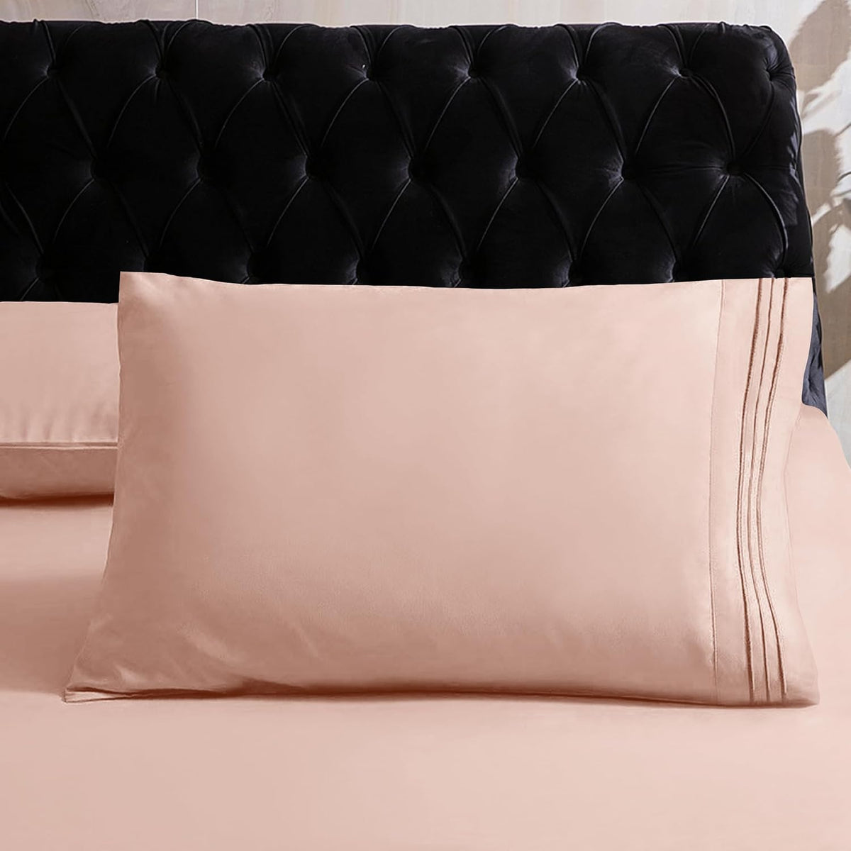 Mocassi Twin Sheet Set - Luxury Hotel 1800 Premier Bedding Sheets & Pillowcases - Ultra Soft Breathable & Cooling Bed Sheets - Deep…