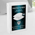 Protect-A-Bed AllerZip Queen 20" x 30" Pillow Protectors (Set of 2), Bed Bug and Dust Mite Proof, Noiseless and Odor-Resistant Pillow Cover…