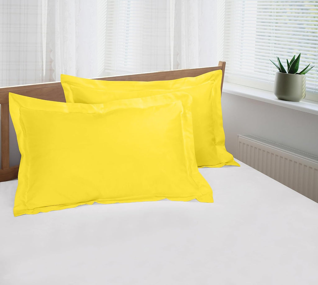 Royalelinens Royale Linens Pillow Shams 2 Pack Euro Size 26x26 Inch - Brushed 1800 Microfiber - Bed Pillow Shams, Wrinkle Resistant Super S…