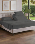 Flex Top Split Head King 4 Piece Sheet Set - Soft, Breathable & Cooling Bed Sheets Set - Hotel Luxury Bedding for Women & Men with Deep…