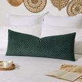 KevinTextile Kevin Textile 14x36 Inch Long Lumbar 1 Pack Boho Decorative Throw Pillow Cover Soft Striped Corduroy Rectangle Cushion Case Fa…
