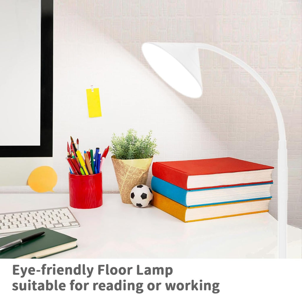 mukuxin LED Floor Lamp, 18W Floor Lamp with Remote & Touch Control, 2700K-6500K Adjustable Eye Caring Standing Light for Living Room…