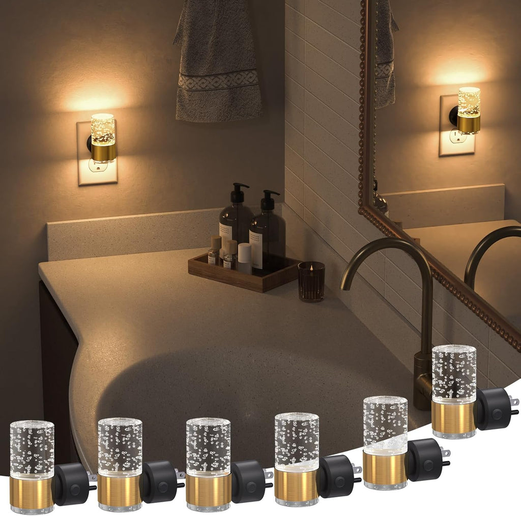 Niorsun Night Light Plug into Wall, Dimmable Nights Lights with 3 CCT & 5 Brightness Levels, Acrylic Plug in Night Light, Auto Dusk to…