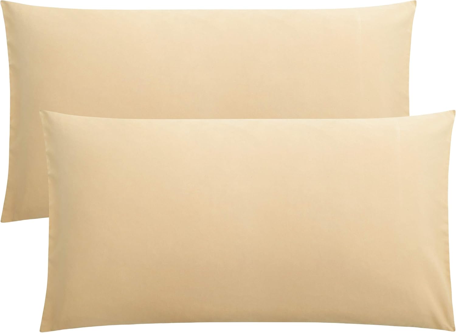 FLXXIE King Pillow Cases Set of 2, Soft Microfiber Pillow Covers with Envelope Closure, Wrinkle, Fade and Stain Resistant Pillowcases…