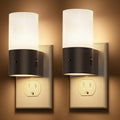 L LOHAS LED Night Lights Plug into Wall, Modern Night Light with Dusk to Dawn Sensor, Soft White 3000K, 0-100LM Dimmable Night Light for…