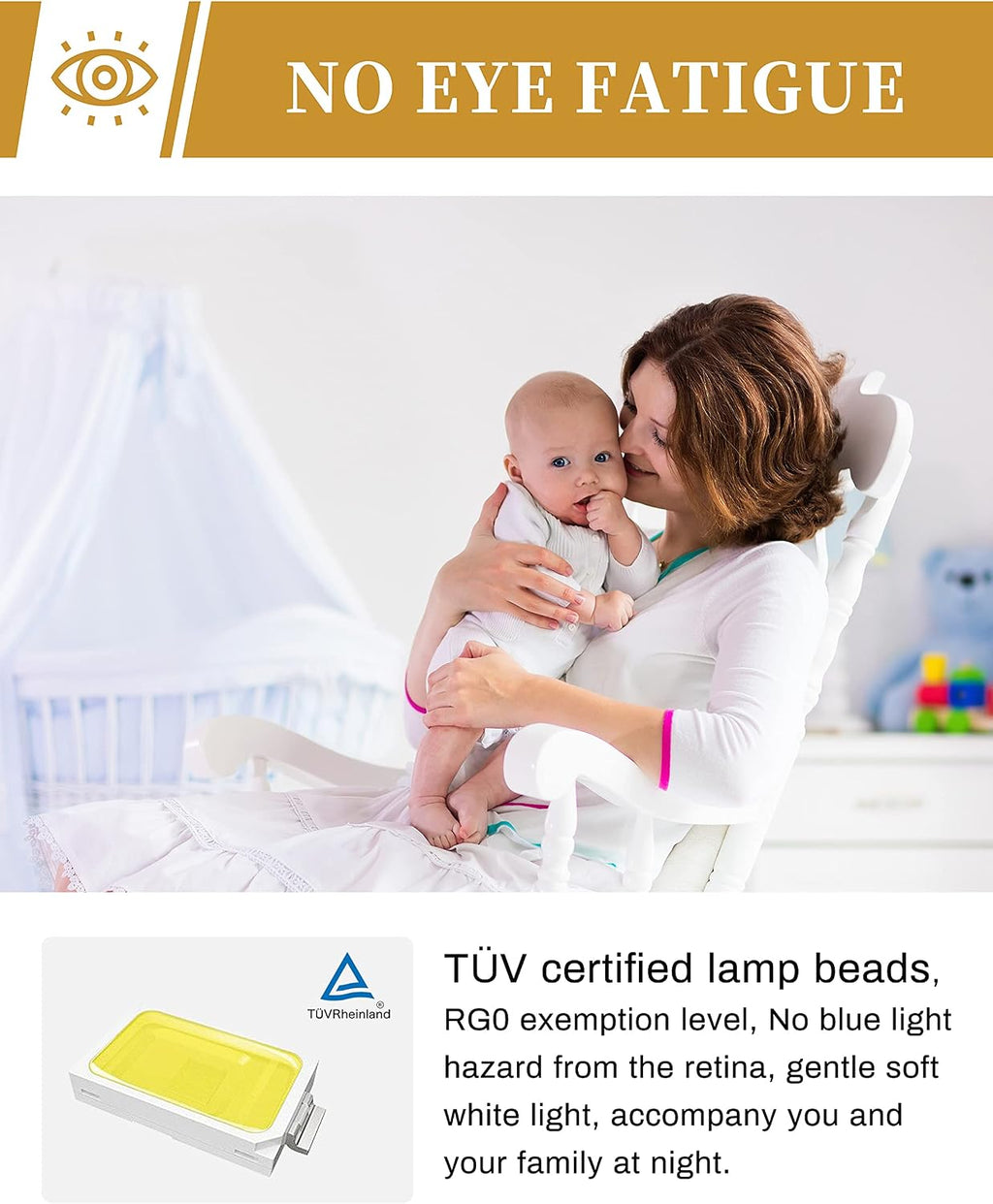 DORESshop Night Light [2 Pack], LED Night Light with Dusk to Dawn Sensor, Night Lights Plug Into Wall, Adjustable Brightness Nightlights…