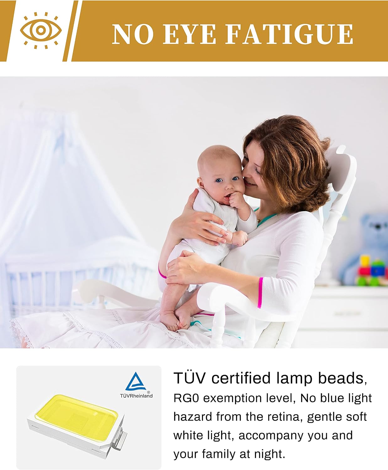 DORESshop Night Light [2 Pack], LED Night Light with Dusk to Dawn Sensor, Night Lights Plug Into Wall, Adjustable Brightness Nightlights…