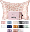 Blissy Silk Pillowcase - 100% Pure Mulberry Silk - 22 Momme 6A High-Grade Fibers - Silk Pillow Cover for Hair & Skin - Regular, Queen &…