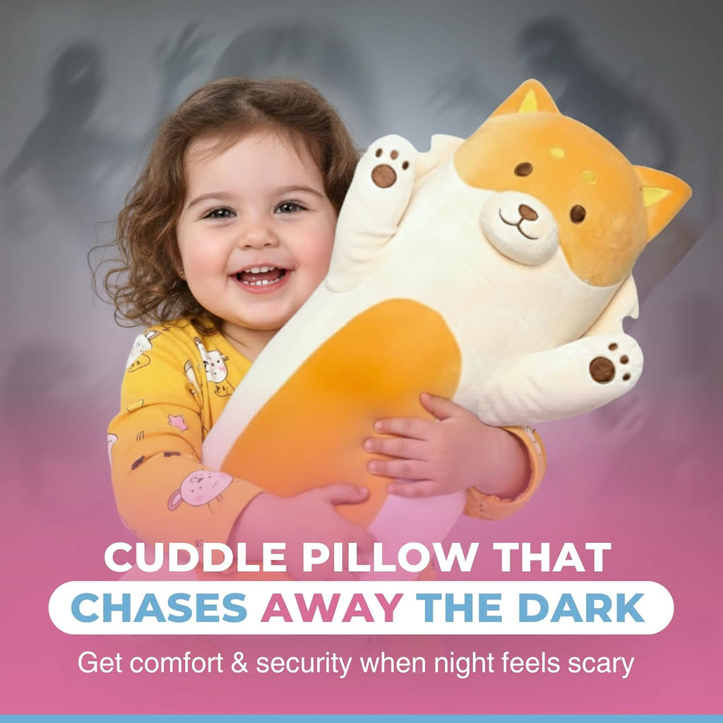 CuddlePaws Cuddle Paws Fox Plush Body Pillow for Kids | Long Stuffed Animal Cuddle Pillow | Soft, Cute Hugging Toy | Plushie Gift for Girls…