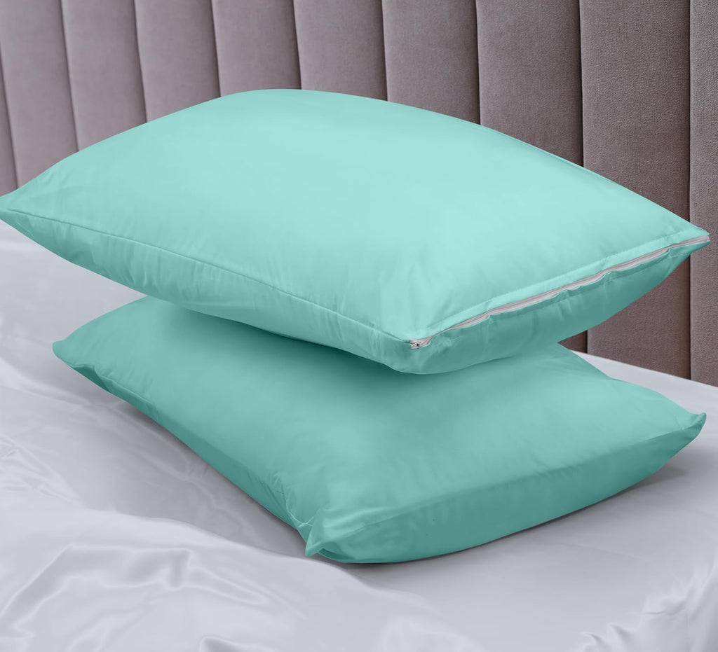 Utopiabedding Utopia Bedding 100% Waterproof Pillow Protectors with Zipper King Size (Set of 2), Bed Bug and Dust Mite Proof Zippered Pillo…
