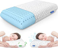 CushZone Memory Foam Pillows for Sleeping, Bed Pillow with Removable and Machine Washable Cover, Bed Pillow for Side, Back and Stomach Slee…