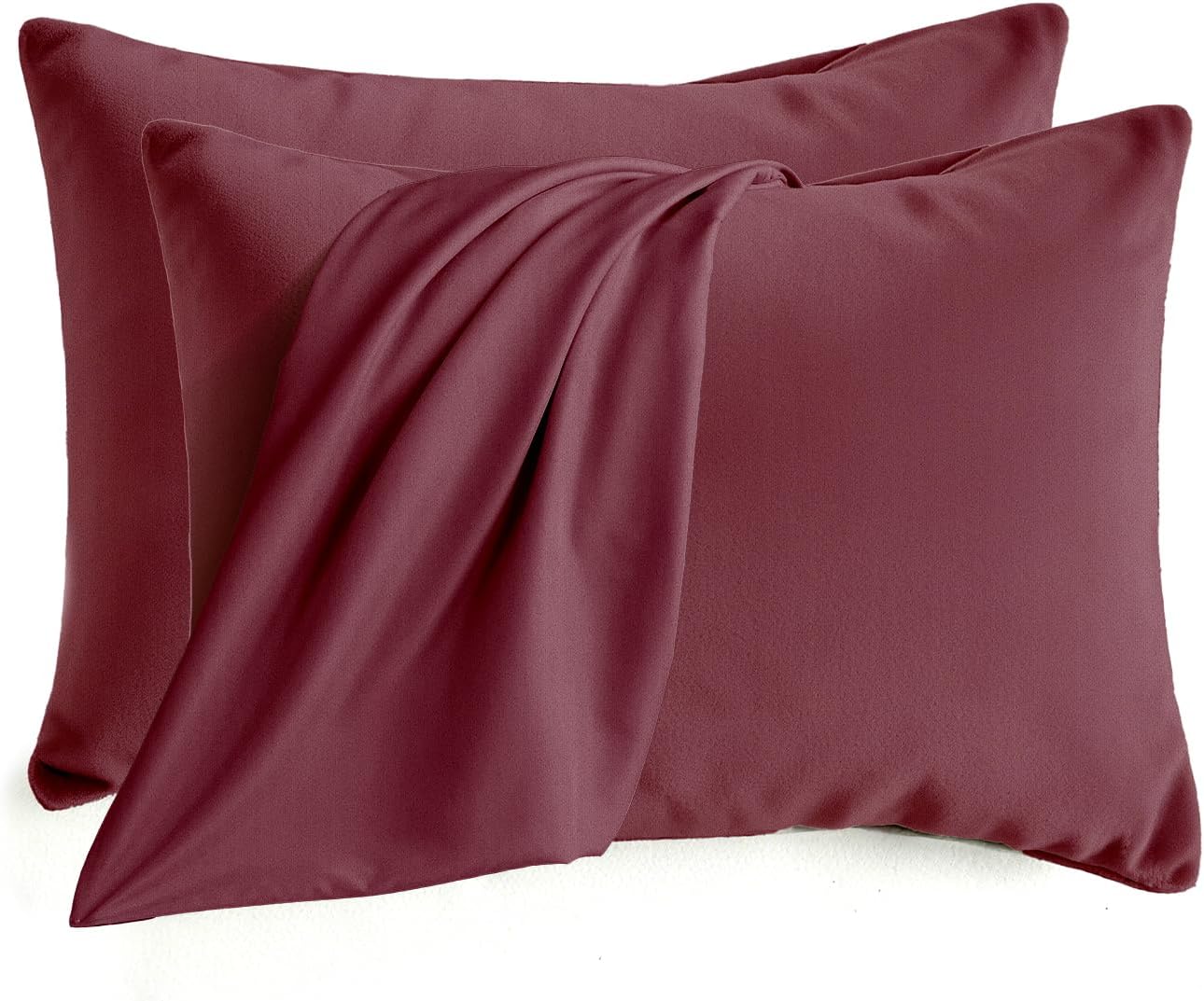 QJFabricCO Q&J Fabric Co.Bedding Pillow Cases Standard Size set of 2 Soft Brushed Microfiber Pillow Cover, Wrinkle-Free, Fade-Resistant, Enve…