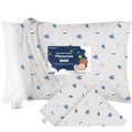 KeaBabies Toddler Pillowcase 13"x18" - Organic Cotton Toddler Pillowcase for Kids, Boys, Girls, Soft & Durable Cotton Cover for Miniature…