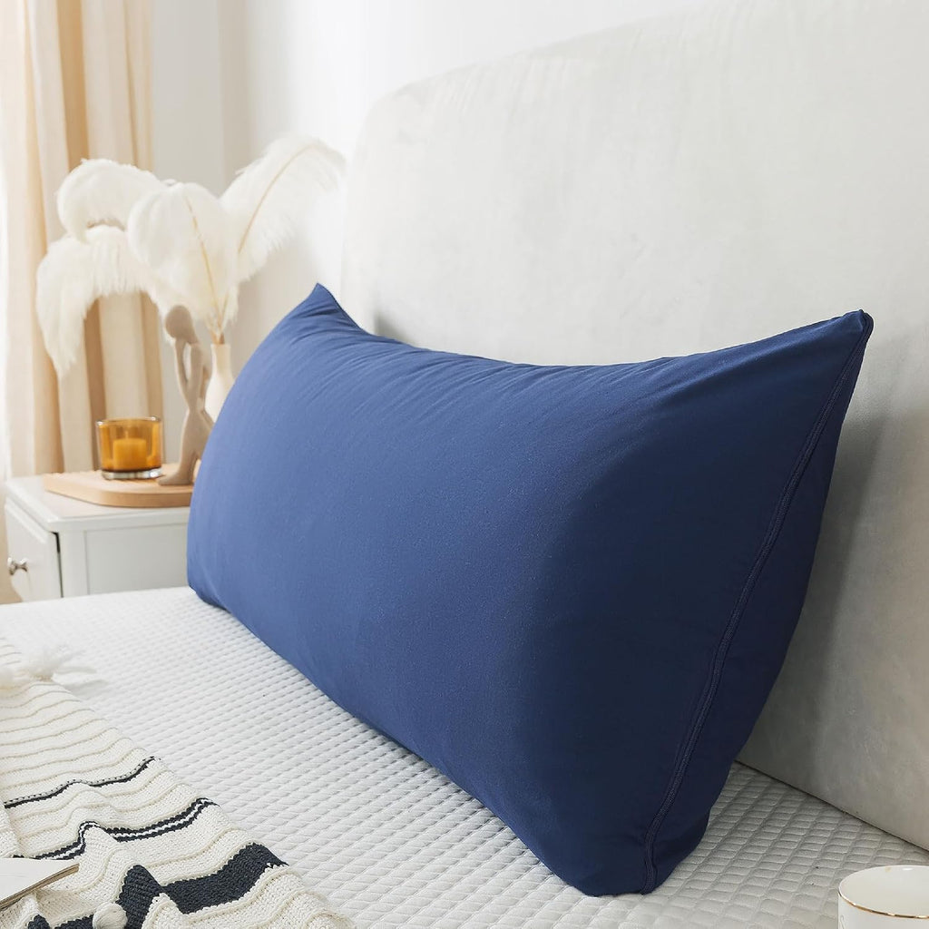 WhatsBedding Memory Foam Body Pillow with Cooling Zippered Cotton Cover, Full Body Pillow for Adults, Long Pillow for Sleeping, Firm Pillow…